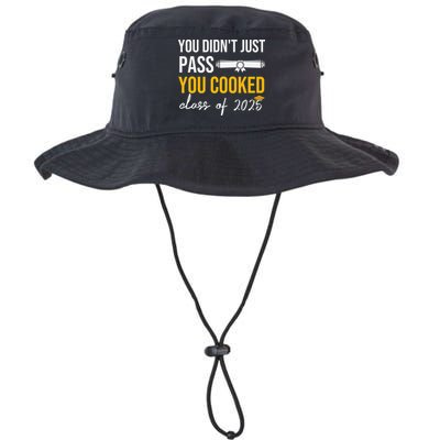 Funny Class 2025 You Didnt Just Pass You Cooked Graduation Bucket Hat