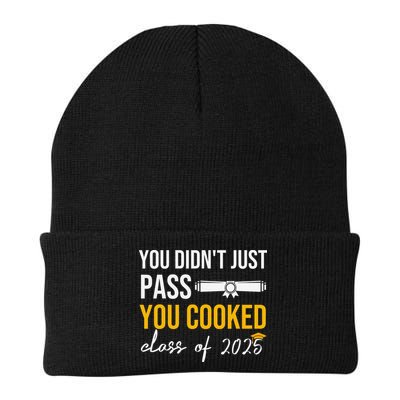 Funny Class 2025 You Didnt Just Pass You Cooked Graduation Beanie