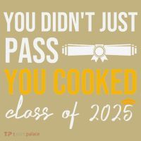 Funny Class 2025 You Didnt Just Pass You Cooked Graduation Sustainable Beanie