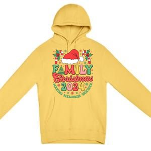 Family Christmas 2024 Making Memories Together Premium Pullover Hoodie