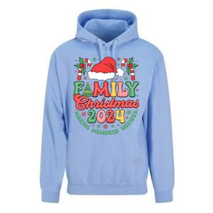 Family Christmas 2024 Making Memories Together Unisex Surf Hoodie