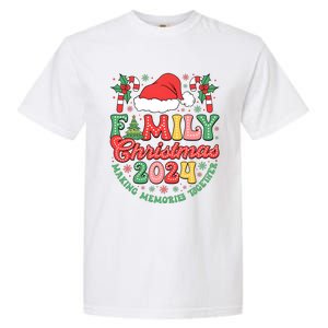 Family Christmas 2024 Making Memories Together Garment-Dyed Heavyweight T-Shirt