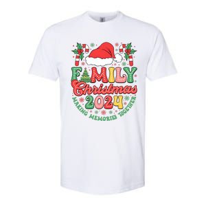 Family Christmas 2024 Making Memories Together Softstyle CVC T-Shirt