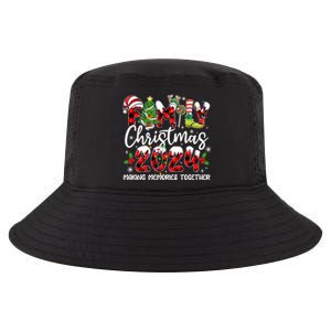 Family Christmas 2024 Making Memories Together Xmas Ornat Gift Cool Comfort Performance Bucket Hat