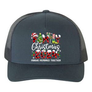 Family Christmas 2024 Making Memories Together Xmas Ornat Gift Yupoong Adult 5-Panel Trucker Hat