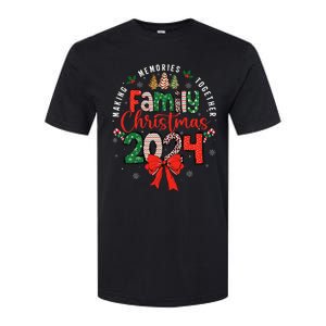 Family Christmas 2024 Matching Xmas Making Memories Together Softstyle CVC T-Shirt