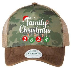 Family Christmas 2024 Xmas Holiday Pajamas Family Vacation Legacy Tie Dye Trucker Hat