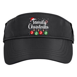 Family Christmas 2024 Xmas Holiday Pajamas Family Vacation Adult Drive Performance Visor