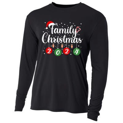 Family Christmas 2024 Xmas Holiday Pajamas Family Vacation Cooling Performance Long Sleeve Crew