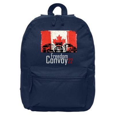 Freedom Convoy 22 Canada Truckers 16 in Basic Backpack