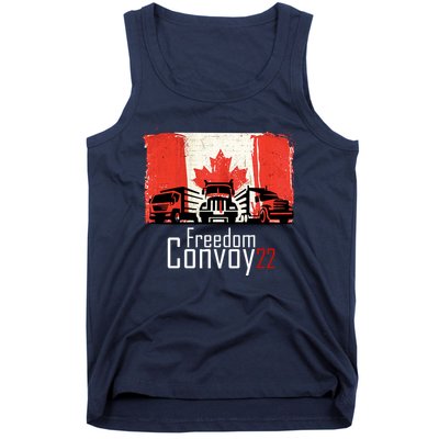 Freedom Convoy 22 Canada Truckers Tank Top