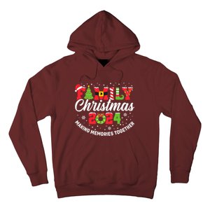 Family Christmas 2024 Matching Outfit Xmas Squad Santa Group Hoodie