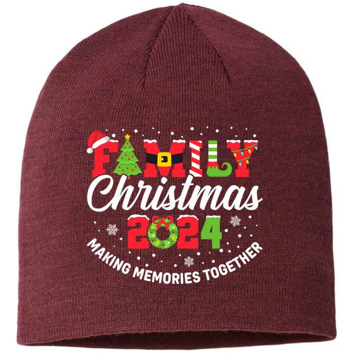 Family Christmas 2024 Matching Outfit Xmas Squad Santa Group Sustainable Beanie