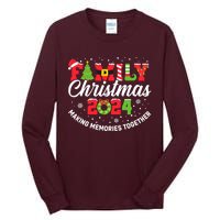 Family Christmas 2024 Matching Outfit Xmas Squad Santa Group Tall Long Sleeve T-Shirt