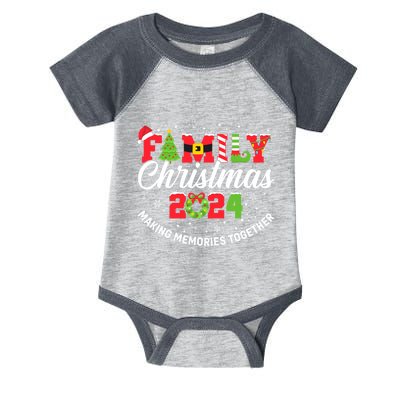 Family Christmas 2024 Matching Outfit Xmas Squad Santa Group Infant Baby Jersey Bodysuit