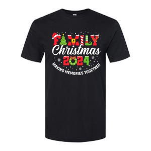 Family Christmas 2024 Matching Outfit Xmas Squad Santa Group Softstyle CVC T-Shirt