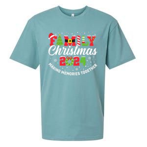 Family Christmas 2024 Matching Outfit Xmas Squad Santa Group Sueded Cloud Jersey T-Shirt