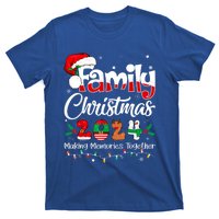 Family Christmas 2024 Matching Outfit Xmas Squad Santa Funny Gift T-Shirt