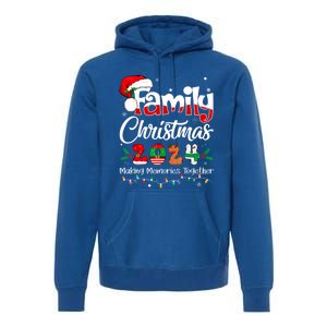 Family Christmas 2024 Matching Outfit Xmas Squad Santa Funny Gift Premium Hoodie