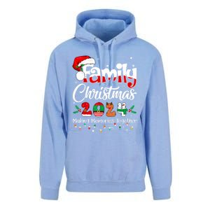 Family Christmas 2024 Matching Outfit Xmas Squad Santa Funny Gift Unisex Surf Hoodie