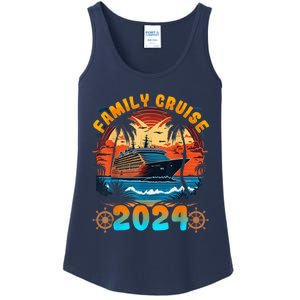 Family Cruise 2024 Cruising Family Vacation Ladies Essential Tank