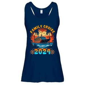 Family Cruise 2024 Cruising Family Vacation Ladies Essential Flowy Tank