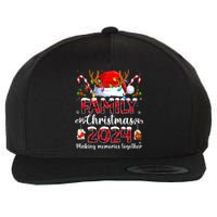 Family Christmas 2024 Matching Squad Santa Elf Funny Xmas Wool Snapback Cap