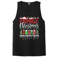 Family Christmas 2024 Matching Squad Santa Red Plaid Xmas PosiCharge Competitor Tank