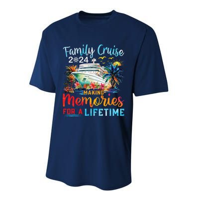 Family Cruise 2024 Family Matching Cruise Vacation Party Performance Sprint T-Shirt