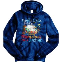 Family Cruise 2024 Family Matching Cruise Vacation Party Tie Dye Hoodie