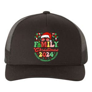 Family Christmas 2024 Christmas Squad Xmas Matching Pajamas Yupoong Adult 5-Panel Trucker Hat