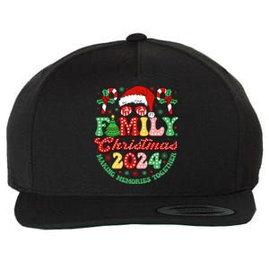 Family Christmas 2024 Christmas Squad Xmas Matching Pajamas Wool Snapback Cap