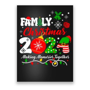 Family Christmas 2024 Making Memories Together Xmas Pajamas Poster