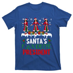 Funny Christmas 24 Kamala Harris SantaS Favorite President Gift T-Shirt