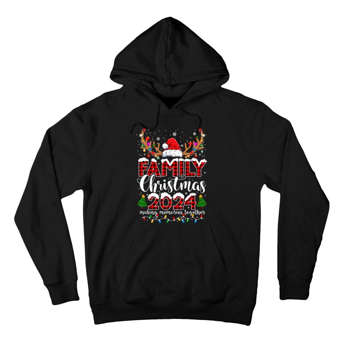 Family Christmas 2024 Matching Outfit Xmas Squad Santa Hoodie