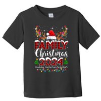 Family Christmas 2024 Matching Outfit Xmas Squad Santa Toddler T-Shirt