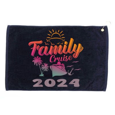 Family Cruise 2024 Making Memories Family Vacation Trip 2024 Grommeted Golf Towel