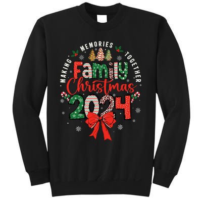 Family Christmas 2024 Matching Xmas Making Memories Together Sweatshirt