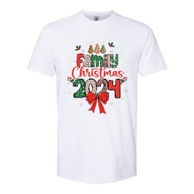 Family Christmas 2024 Matching Xmas Making Memories Together Softstyle CVC T-Shirt