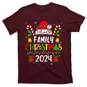 Family Christmas 2024 Xmas Squad Family Matching Pajamas T-Shirt