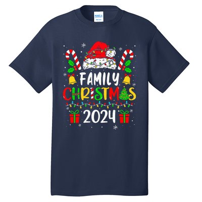 Family Christmas 2024 Xmas Squad Family Matching Pajamas Tall T-Shirt