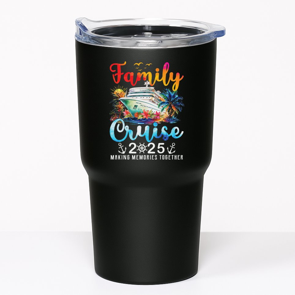 Family Cruise 2025 Vacation Trip Family Matching Cruise Ship Tumbler