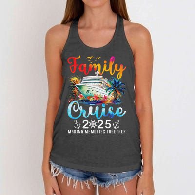 Family Cruise 2025 Vacation Trip Family Matching Cruise Ship Women's Knotted Racerback Tank