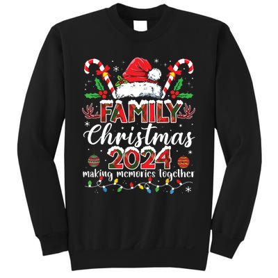 Family Christmas 2024 Matching Squad Santa Elf Funny Xmas Sweatshirt