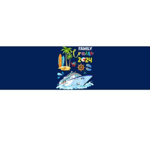 Family Cruise 2024 Funny Summer Vacation Cruise Ship Lover Bumper Sticker