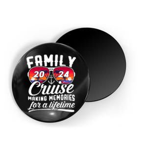 Family Cruise 2024 Making Memories Together Summer Trip Ship Magnet