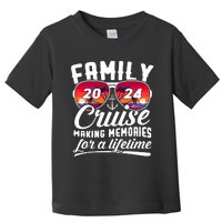 Family Cruise 2024 Making Memories Together Summer Trip Ship Toddler T-Shirt