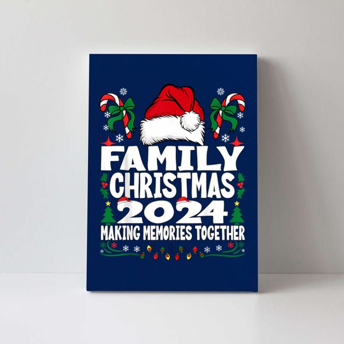 Family Christmas 2024 Matching Family Christmas Xmas Squad Canvas