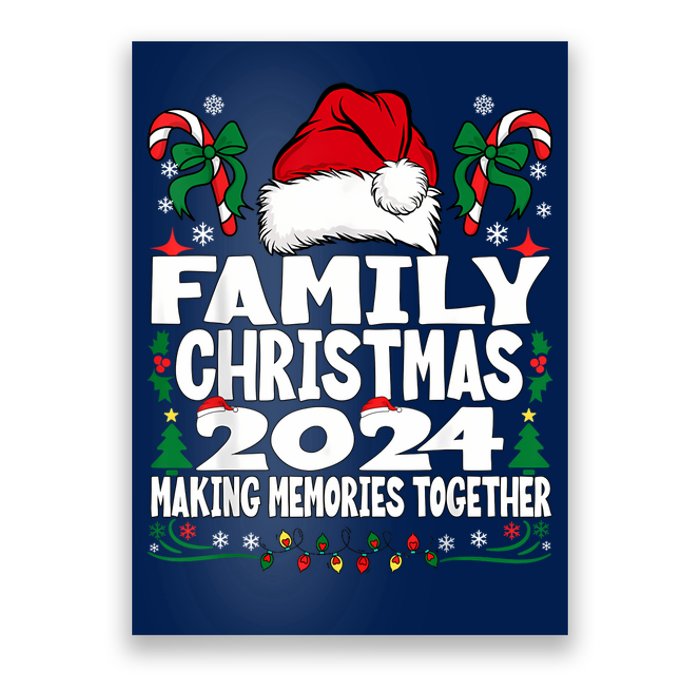 Family Christmas 2024 Matching Family Christmas Xmas Squad Poster