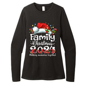 Family Christmas 2024 Matching Squad Santa Elf Funny Xmas Womens CVC Long Sleeve Shirt